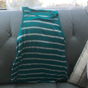 Anthropologie Teal Tank from Akemi and Kin